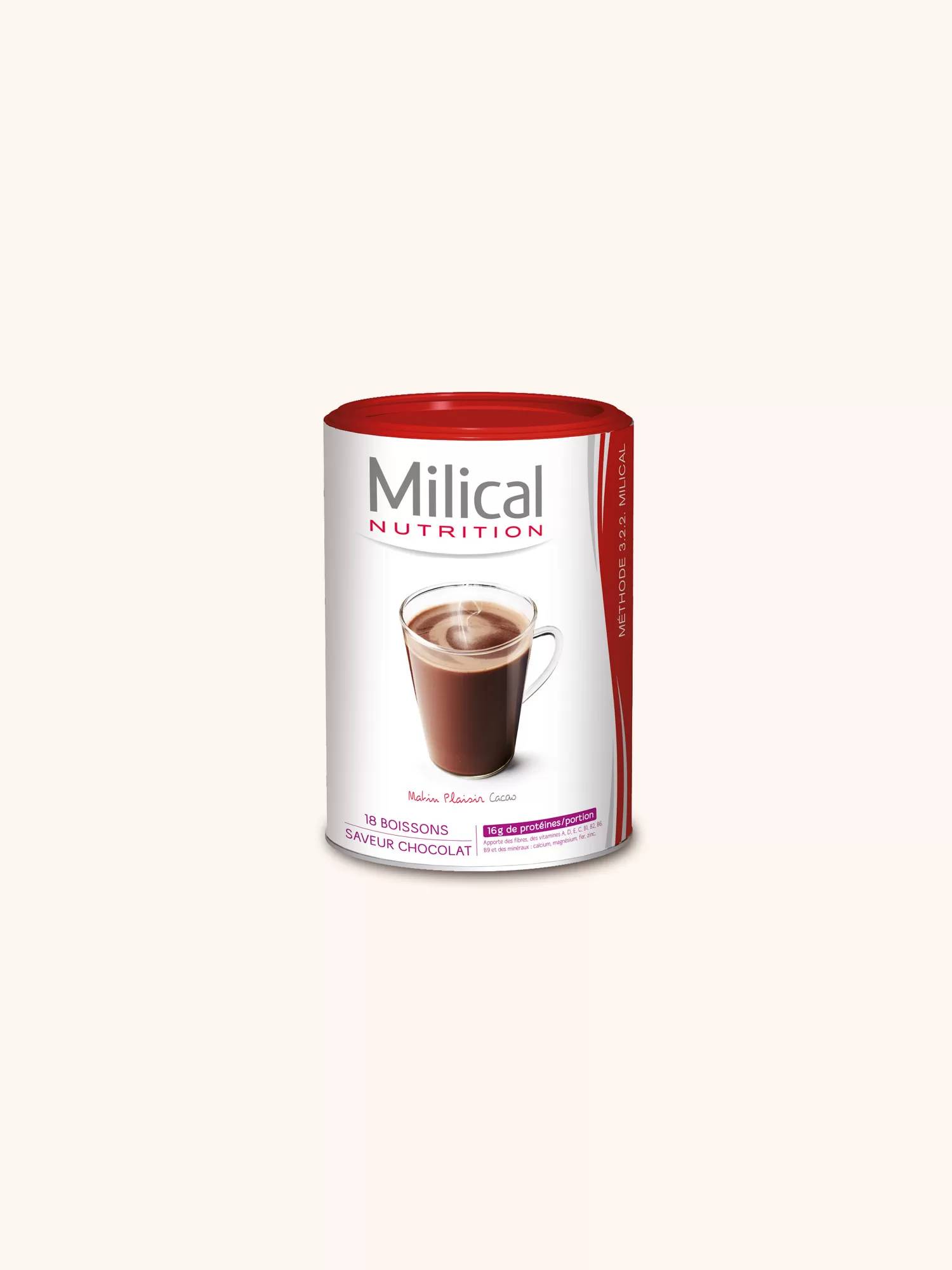 Boisson chaude hyperprotéinée saveur cappuccino