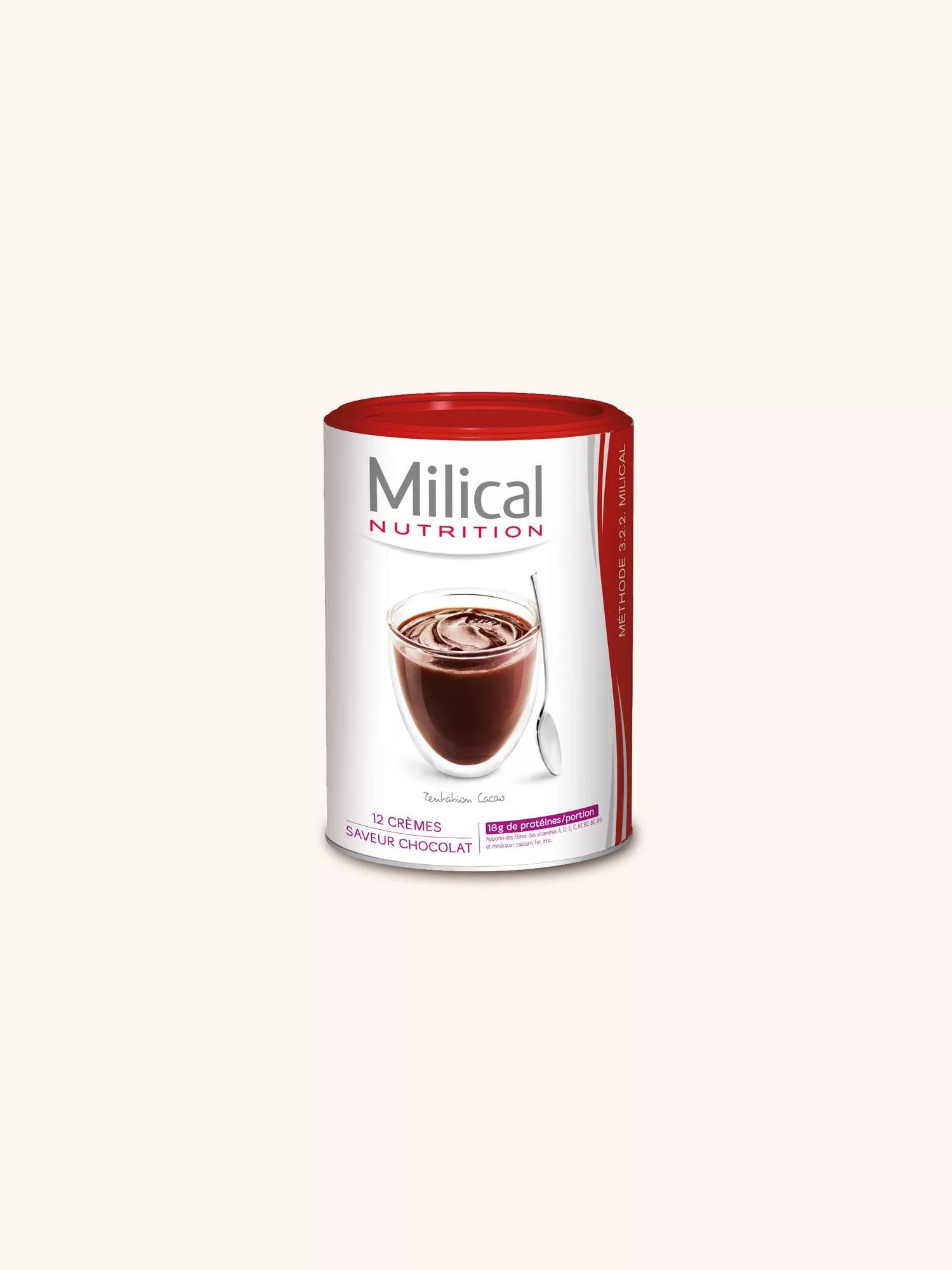 Crème hyperprotéinée saveur vanille