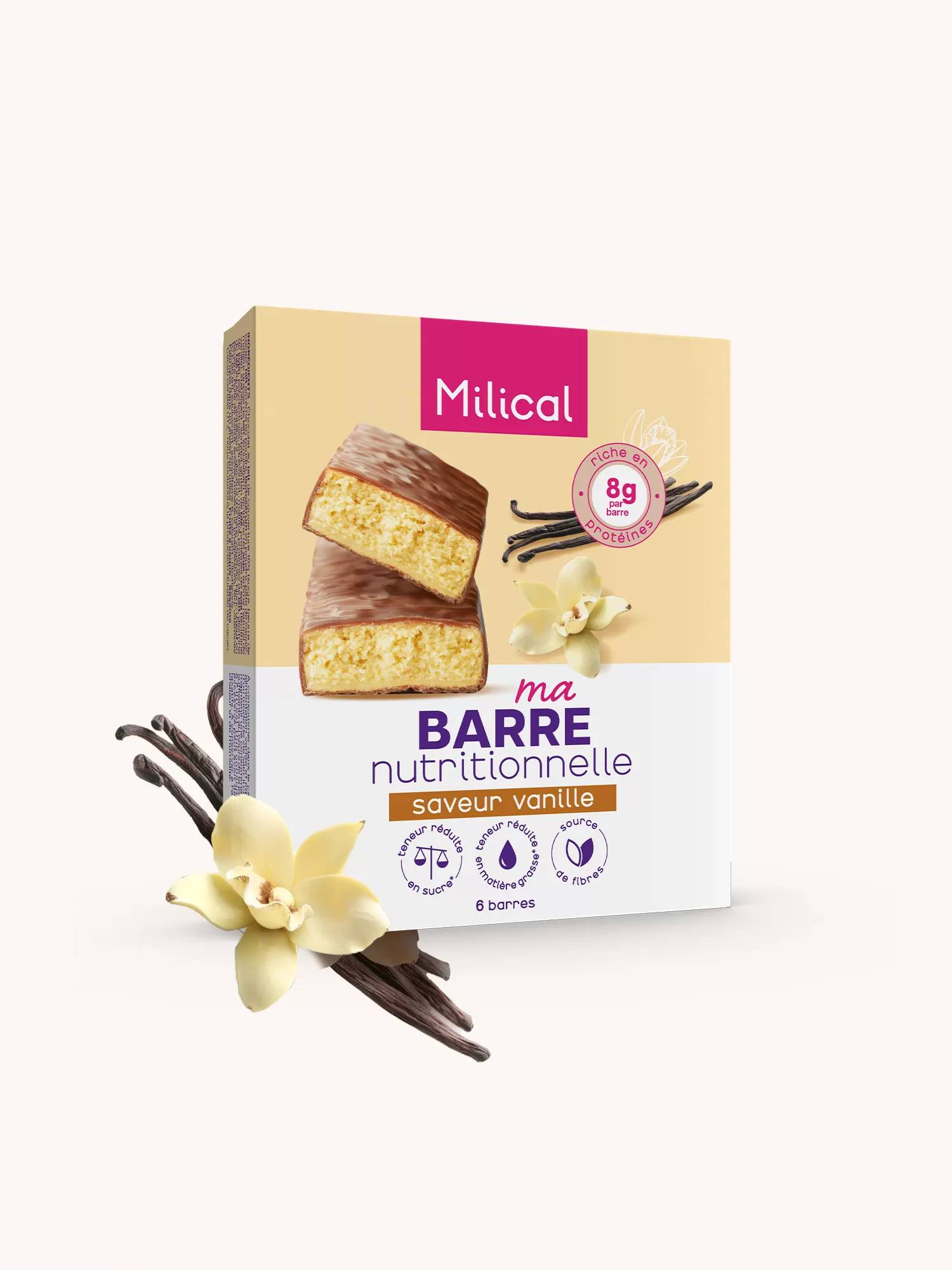 Barre saveur chocolat orange