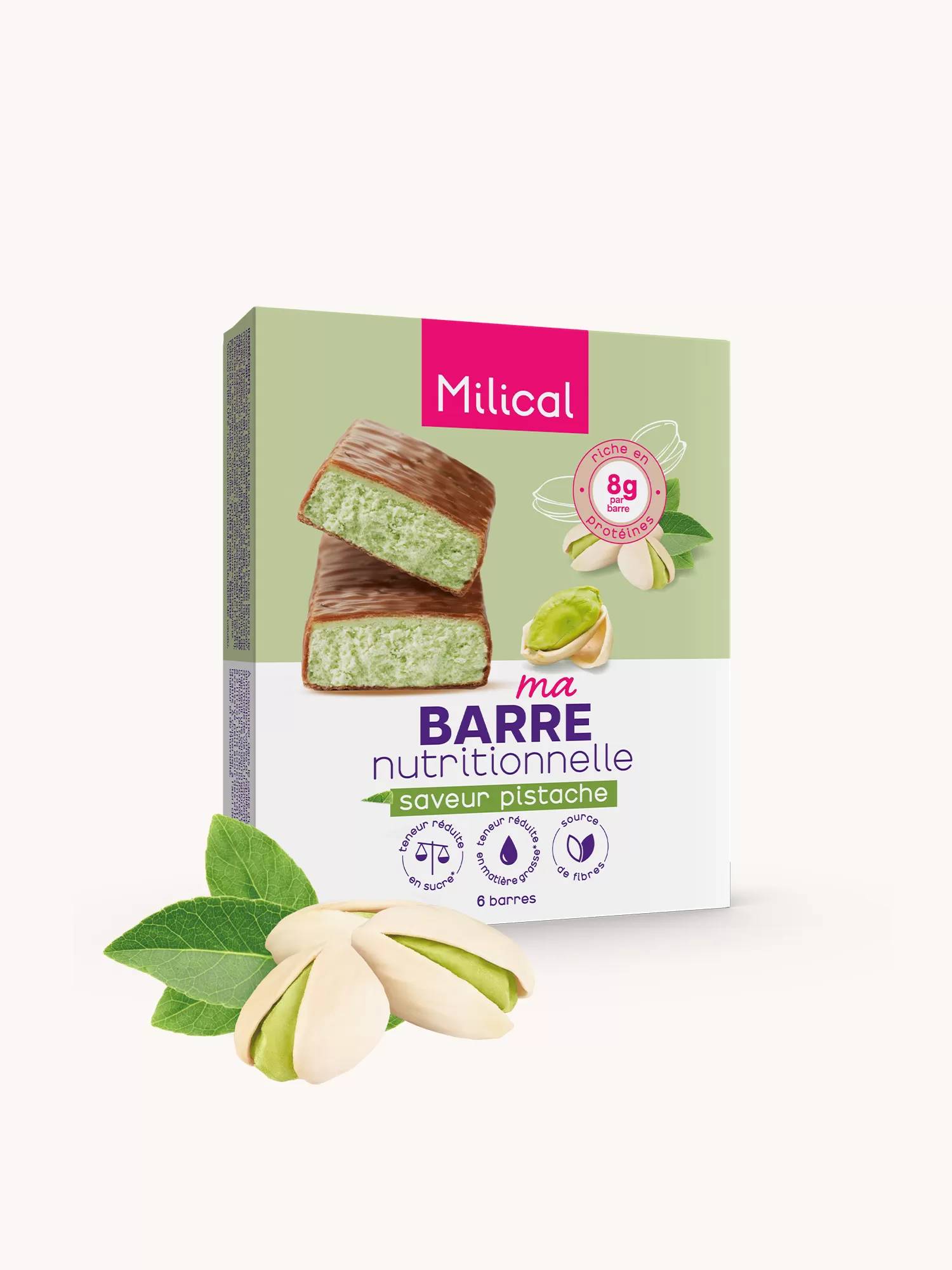 Barre saveur caramel
