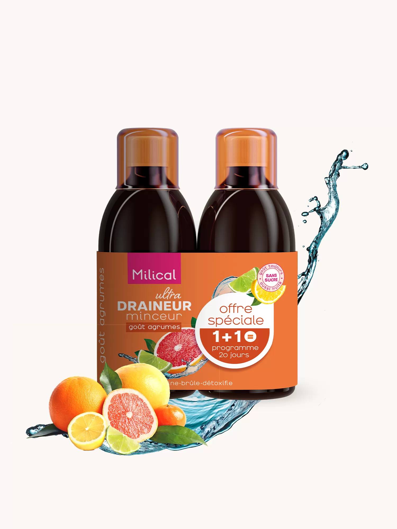 Draineur Ultra menthe citron concombre