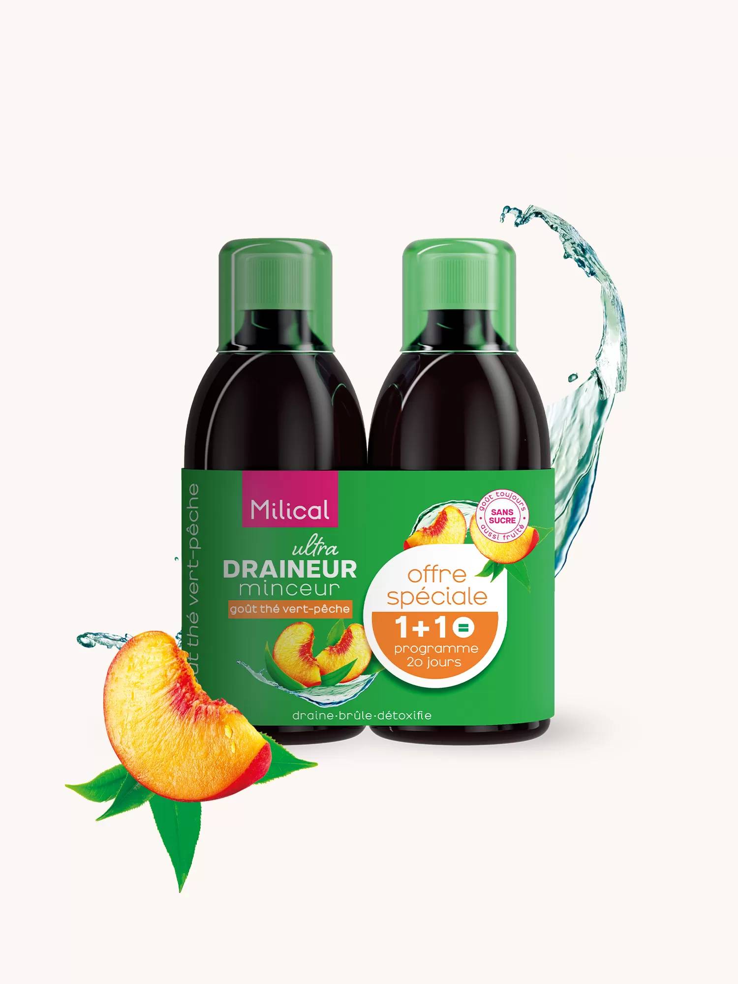 Draineur Ultra menthe citron concombre